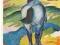 F. MARC - The blue horse