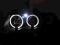 HIT LAMPY ANGEL EYES RINGI AUDI A4 B5 BLACKi CHROM