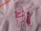 DISNEY różowa bluza dwustronna dziewczęca roz 68