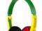 SŁUCHAWKI NAUSZNE SKULLCANDY UPROCK RASTA ORYGINAŁ