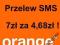 WYPRZEDAŻ Przelew SMS Orange 7 za 4,68 NAJTANIEJ!