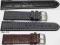 PASEK SKÓRZANY 'HORIDO' 20,22,24mm DŁUGI + GRATIS