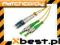 Patchcord OPTO FC/APC-LC/UPC, SM, DUPLEX, 2M