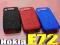 Nokia E72_Etui Futerał Pokrowiec MESH CASE +Folia