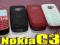 Nokia C3_Etui Futerał Pokrowiec MESH CASE + Folia