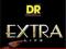 Powlekane STRUNY DR Extra-Life 10-48 Clear Coated