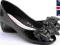 MELISKi  hit BUTY LAKIEROWANE L22 BLACK LAKIER 37