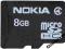 Oryginał- karty Nokia MU-43, _8GB_, FV23%, GLIWICE