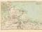 DANZIG- GDAŃSK i OKOLICE oryginalna mapa z 1890 r