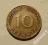 - 10 pfennig F z 1969 roku -