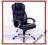 Fotel SZEFA krzesło biurowe biurowy SKORA #BS002