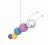 LAMPA WISZĄCA RUBY 40093/55/10 MASSIVE FOR BABY