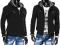 S.WIENO 2087 CZARNA MĘSKA BLUZA KURTKA JAPAN___XL