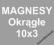 MAGNES NEODYMOWY MAGNESY NEODYMOWE 10x3 10/3 25szt