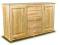 KOMODA 150, 2+5 gł.50 sosnowa FRONT BEZSĘCZNY.