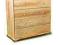 KOMODA 100, 4szufl. gł.50 sosnowa FRONT BEZSĘCZNY