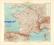 FRANCJA oryginalna mapa z 1906 roku - MIEDZIORYT