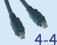 Kabel FireWire 4-4 IEEE 1394 Fire Wire FW ŁÓDŹ fv