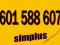 601 588 607 - PREFIX 601 - STARTER SIMPLUS