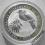 AUSTRALIA 1 $ KOOKABURRA 2000 1 OZ SREBRO OD 1 BCM