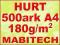 HURT 500ark A4 180g- PAPIER FOTO PREMIUM HQ #F18H5