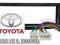 Radiowa ramka Toyota Aygo złącze ISO Lodz XTO01