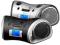 BOOMBOX OVERMAX LCD MP3 USB SD CYFROWE RADIO ZEGAR