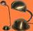 Lampa biurkowa  mosiadz
