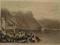 Jezioro Genewskie zamek Chillon, oryg. 1844