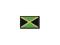 Jamajka - Naszywka Flaga Jamajki 7,2 x 4,6 cm