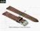 pasek do zegarka 18 mm DILOY 364.18.2 brązowy