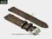 PASEK DO ZEGARKA 20 mm DILOY P347.20.2    BRĄZOWY
