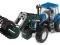 Bruder traktor zabawka New Holland TG285 +ładowacz