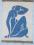 Henri Matisse: Niebieski Akt II - gobelin (arras)
