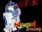 Star Wars zegar z projektorem R2D2 Gwiezdne Wojny