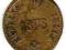 Moneta-żeton z INDII - 1876r. - średnica: 20 mm