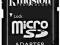 ## KINGSTON - adapter microSD na SD HC ##