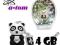 a-tom PENDRIVE 4 GB EMTEC 24 MB/s animals PANDA