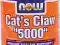CAT'S CLAW 5000 - Koci Pazur 5000mg 60 NOW FOODS