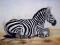 obraz olejny ZEBRA nowoczesny oryginalny - 50x70