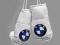 Rękawiczki bokserskie breloczek na lusterko BMW