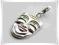 ZAWIESZKA CHARMS SREBRO 925 MASKA...