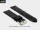 PASEK DO ZEGARKA 24 mm DILOY SL6F.24.1 CZARNY