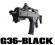 G36-BLACK Replika karabinka szturmowego 370 FPS