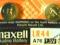 BATERIA MAXELL LR 44 A76 1,5V 12-2014rok