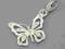 Srebrna zawieszka do bransoletki charms Motyl -33%