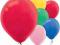 Balony 27 cm 100 szt Balon mix Pastel urodziny