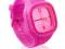 M01 - ZEGAREK JELLY WATCH ŻELOWY SILIKONOWY RÓŻOWY