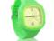 M01 - ZEGAREK JELLY WATCH SILIKONOWY ZIELONY