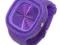 M01 - ZEGAREK JELLY WATCH SILIKONOWY FIOLETOWY